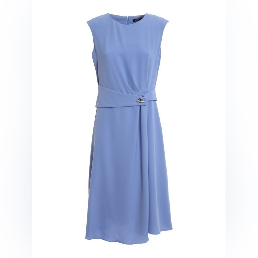 Blue Sleeveless Dress